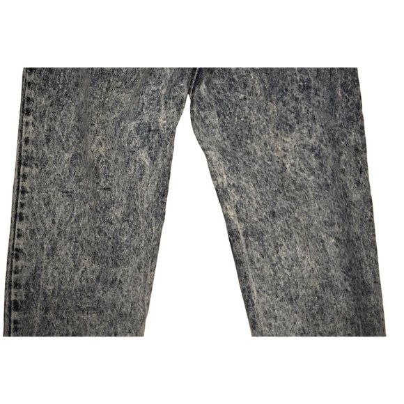 Vintage Levis 550 Acid Washed Jeans Tag 35 x 30 Actual 34 x 30 Mens Orange Tab - Picture 14 of 15